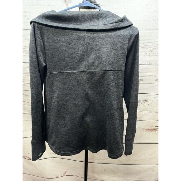 Champion Duo Dry XS dark gray side zip sweatshirt - 2982 - Picture 2 of 3